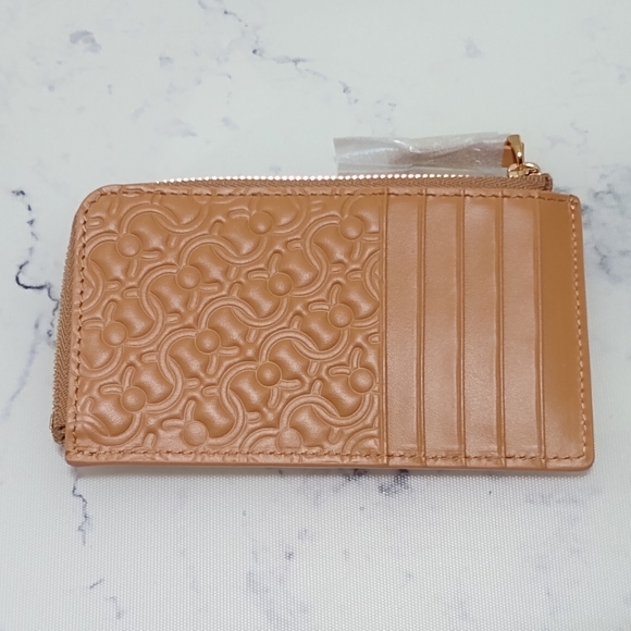 Cafune Camel C Lock Zippered Card Holder with Box and Dust Bag - Picture 3 of 7